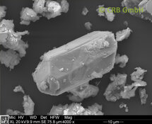 Idiomorphic quartz crystal | © CRB Analyse Service GmbH